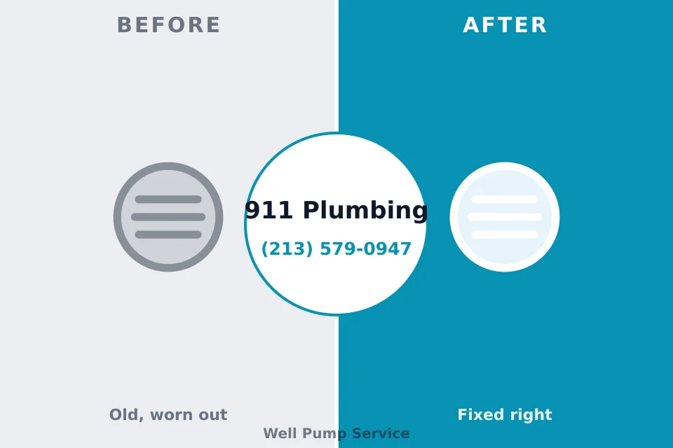 Before and after: plumbing company Mountainside, NJ